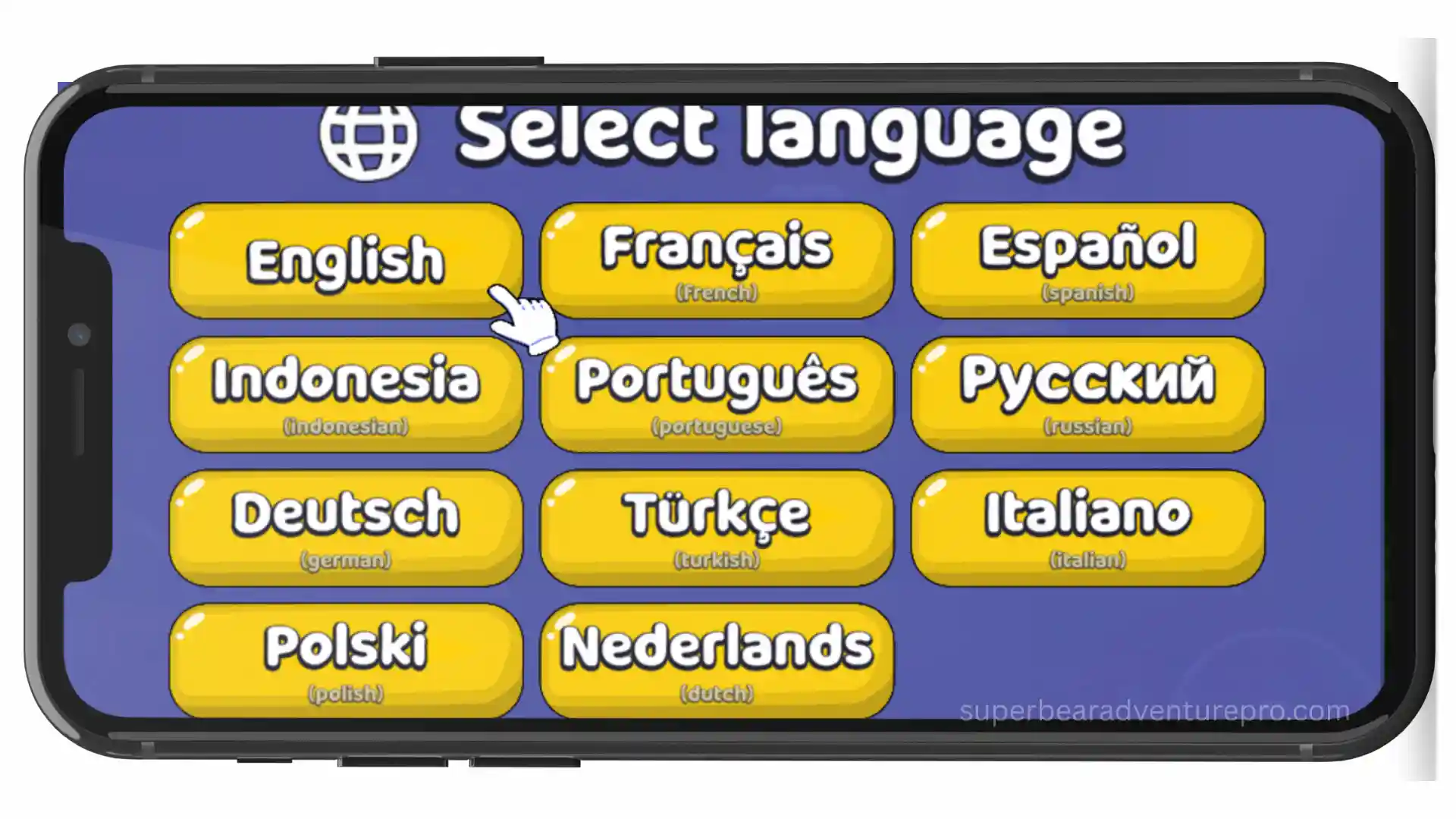 Enjoy the Game in Multiple Languages
